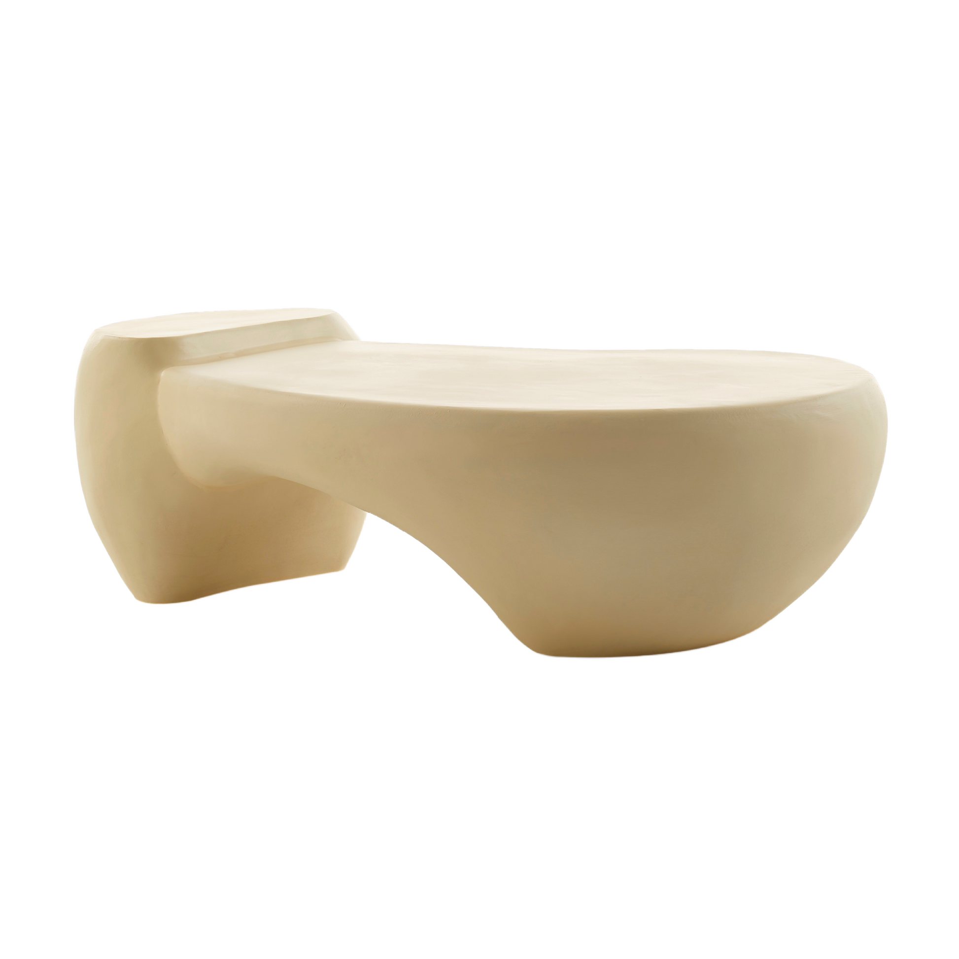 Organic-Shaped Stoneware Coffee Table | Mogg Dune | Italianfurniture.com