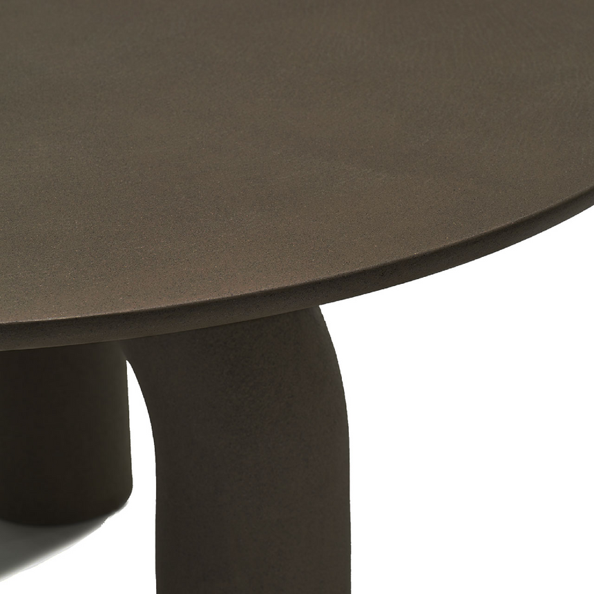 Hand-Troweled Modern Dining Table | Mogg Elephante | Italianfurniture.com