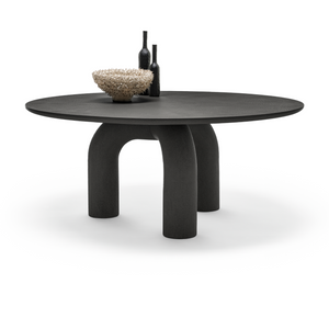 Hand-Troweled Modern Dining Table | Mogg Elephante | Italianfurniture.com