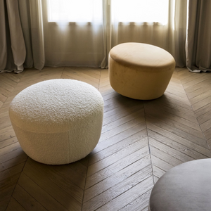 Round Floating Ottoman Set | Mogg Gigio & Gigione | Italianfurniture.com