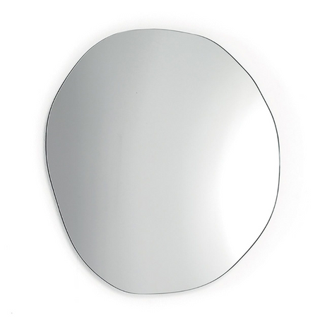 Asymmetrical Round Mirror | Mogg Giotto | Italianfurniture.com