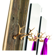 Polished Brass Horn Wall Hanger | Mogg Hubertus | Italianfurniture.com