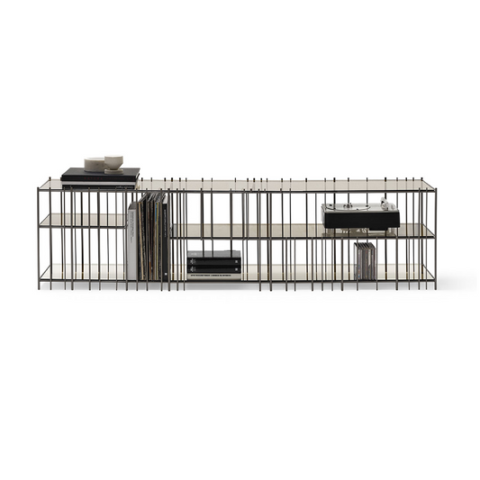 Metal Rods TV Unit | Mogg Metrica | Italianfurniture.com