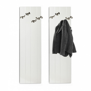 Black Key Mirror Cloth Hangers (4) | Mogg Memorie | Italianfurniture.com