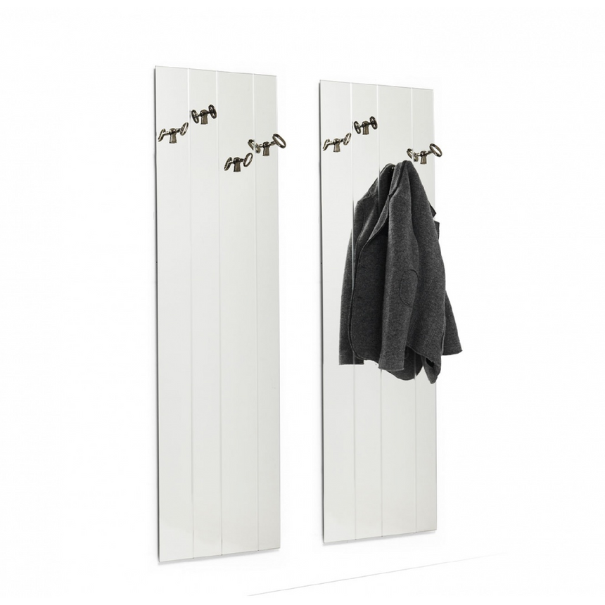 Black Key Mirror Cloth Hangers (4) | Mogg Memorie | Italianfurniture.com