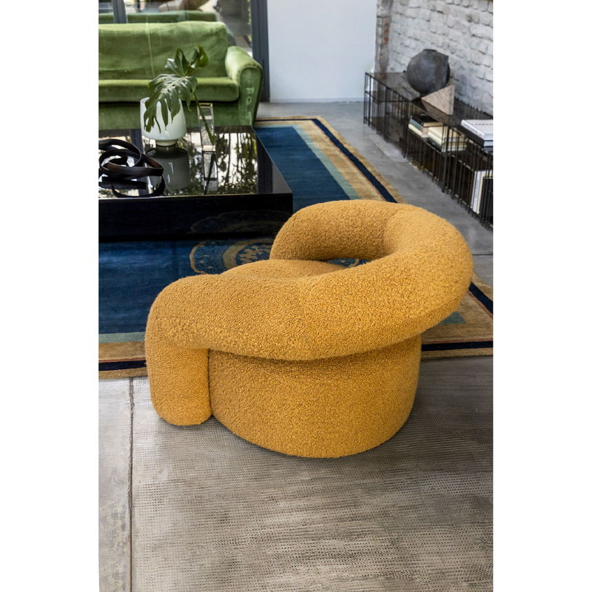 Curved Modern Lounge Chair | Mogg Nora | Italianfurniture.com