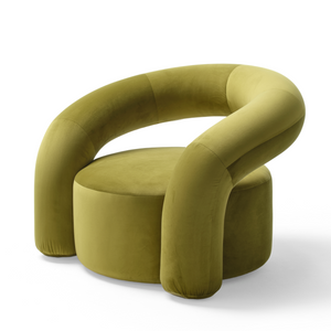 Curved Modern Lounge Chair | Mogg Nora | Italianfurniture.com