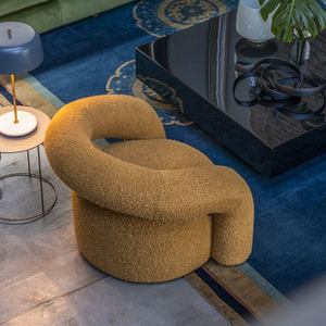 Curved Modern Lounge Chair | Mogg Nora | Italianfurniture.com