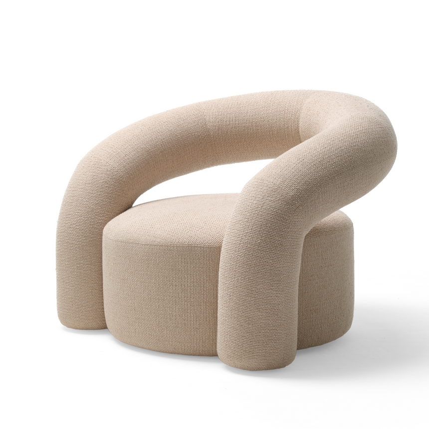 Curved Modern Lounge Chair | Mogg Nora | Italianfurniture.com