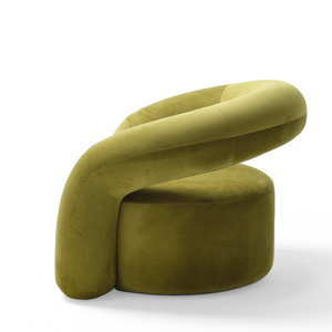 Curved Modern Lounge Chair | Mogg Nora | Italianfurniture.com