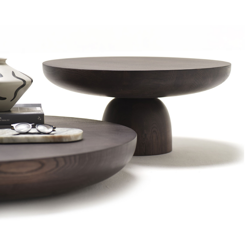 Round Wooden Coffee Table | Mogg Olo | Italianfurniture.com