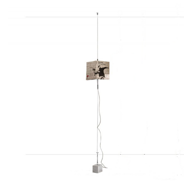 Chromed Metal Floor/Ceiling Lamp | Mogg Once Upon a Light | Italianfurniture.com