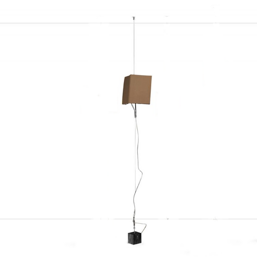 Chromed Metal Floor/Ceiling Lamp | Mogg Once Upon a Light | Italianfurniture.com