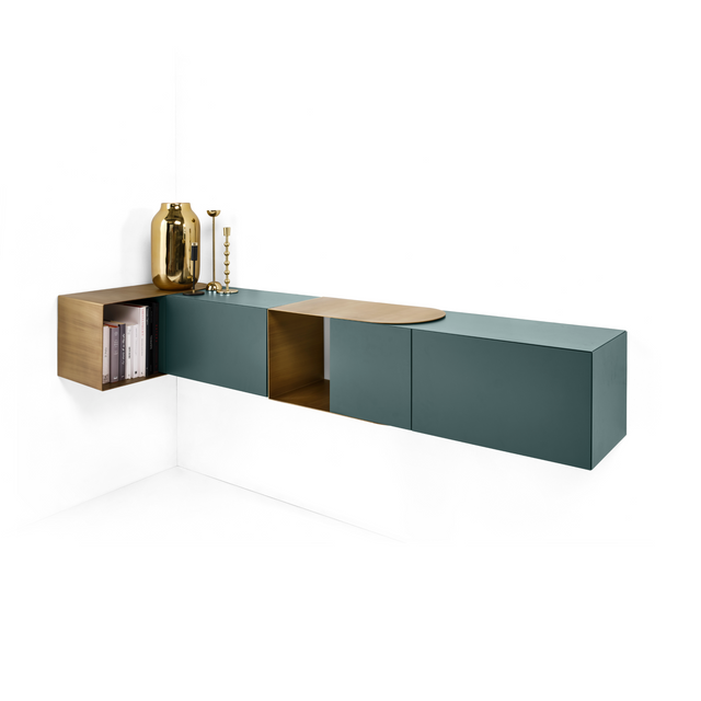 Adjustable Modern Wall Unit | Mogg Partout | Italianfurniture.com