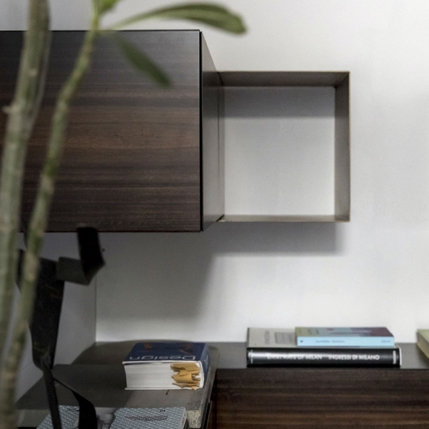 Adjustable Modern Wall Unit | Mogg Partout | Italianfurniture.com