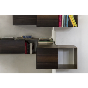 Adjustable Modern Wall Unit | Mogg Partout | Italianfurniture.com