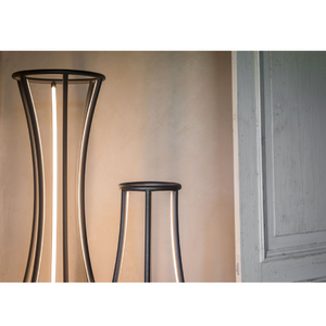 Curved Metal LED Floor Lamp | Mogg Penelope | Italianfurniture.com