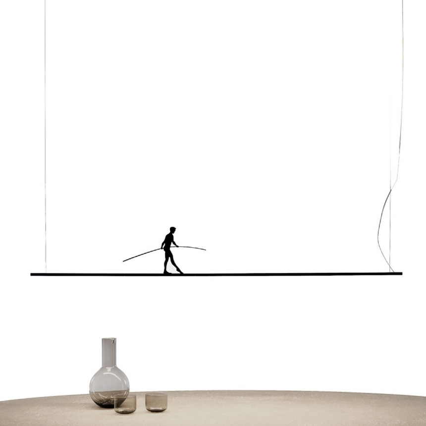 Backlit Silhouette Hanging Lamp | Mogg Phil | Italianfurniture.com