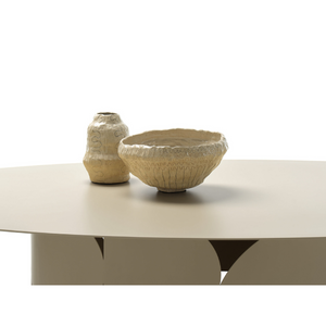 Hand-Troweled Dining Table | Mogg Shape | Italianfurniture.com