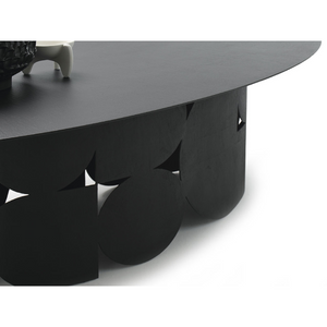 Hand-Troweled Dining Table | Mogg Shape | Italianfurniture.com