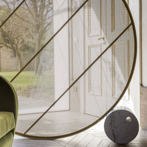 Round Metal Mesh Screen | Mogg Swing | Italianfurniture.com