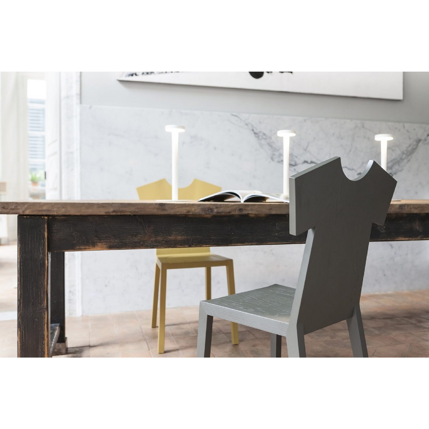 Lacquered Solid Ash Dining Chair | Mogg T-Chair