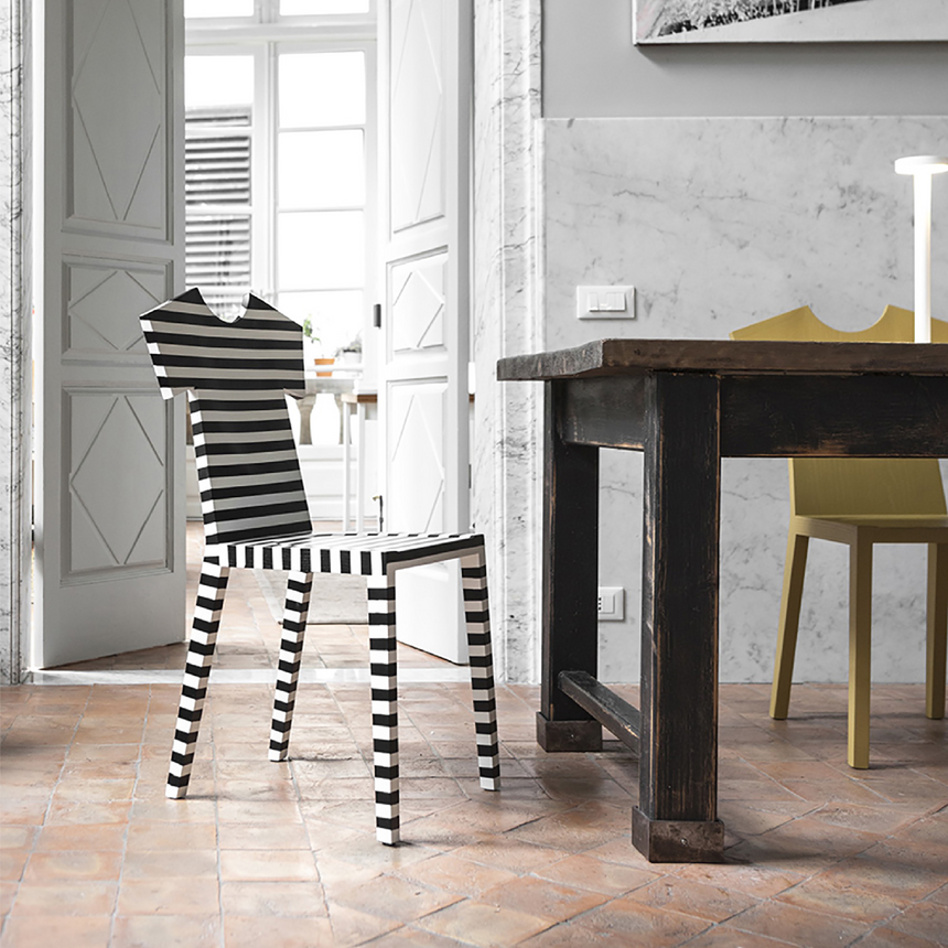 Lacquered Solid Ash Dining Chair | Mogg T-Chair