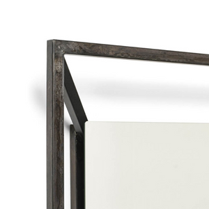 Iron-Framed Wall Mirror  Mogg Timeless | Italianfurniture.com