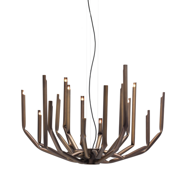 Tubular Iron Hanging Lamp | Mogg To_Be | Italianfurniture.com