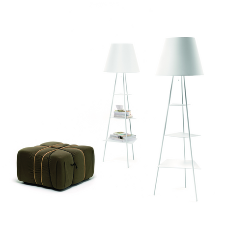 Shelves Conical Floor Lamp | Mogg Tri.Be.Ca | italianfurniture.com