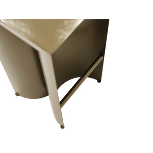 Aluminum Modern Stool | Mogg Uccio | Italianfurniture.com