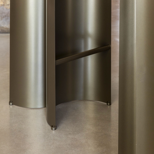 Aluminum Modern Stool | Mogg Uccio | Italianfurniture.com