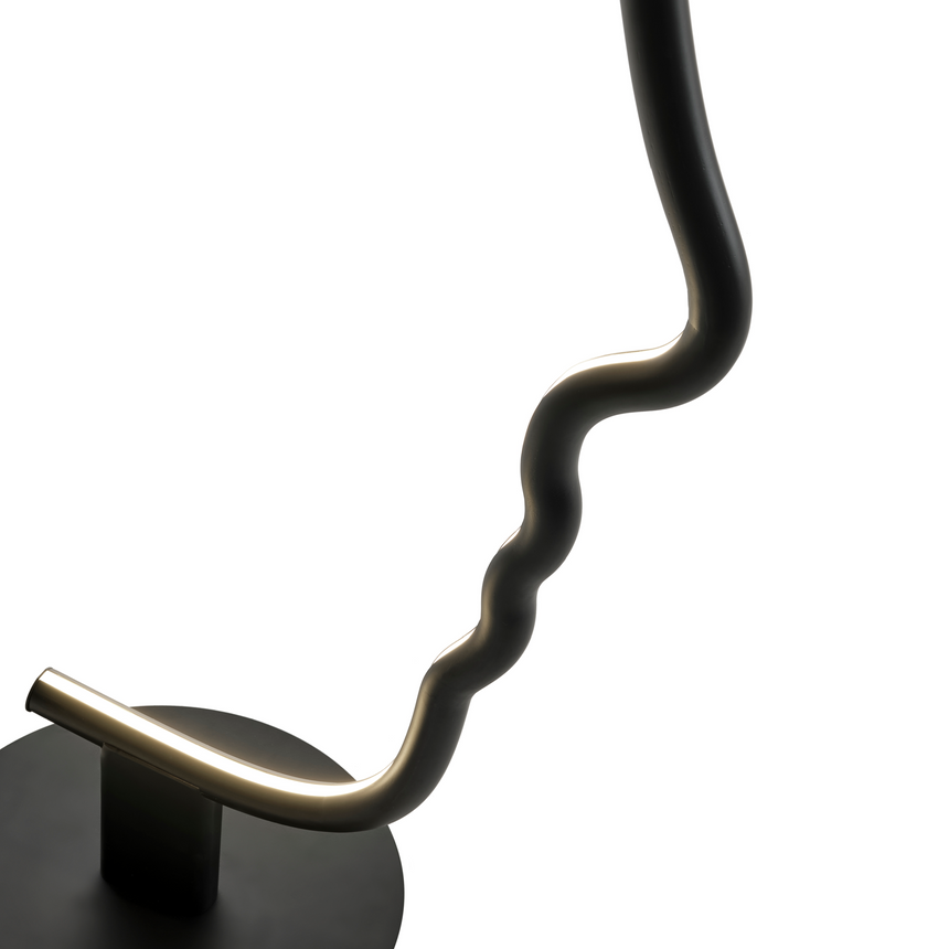 Solid Wood Graphic Floor Lamp | Mogg Vis a Vis | Italianfurniture.com