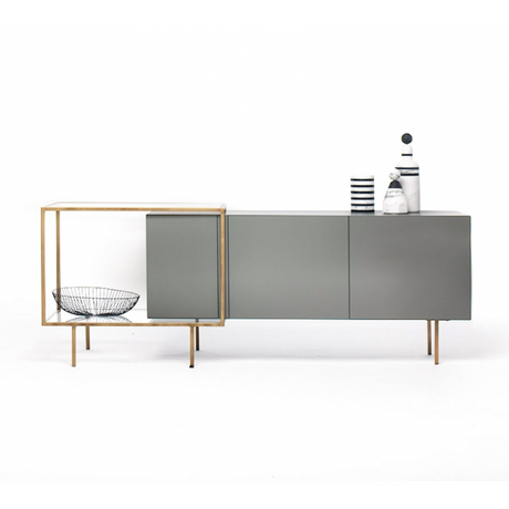 Metal-Framed Contemporary Sideboard | Mogg Zoom | Italianfurniture.com