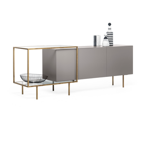 Metal-Framed Contemporary Sideboard | Mogg Zoom | Italianfurniture.com