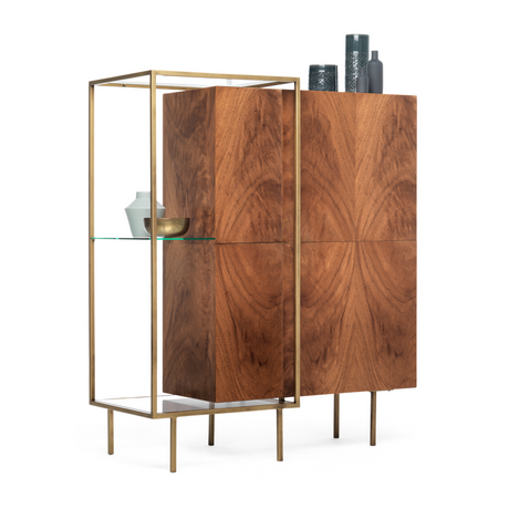 Metal-Framed Contemporary Cabinet | Mogg Zoom | Italianfurniture.com