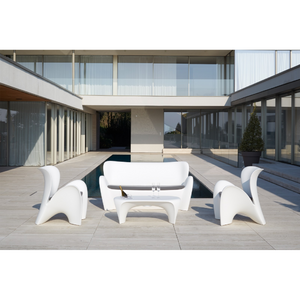 Petal Shaped Outdoor Side Chair | Myyour Lily | Italianfurniture.com