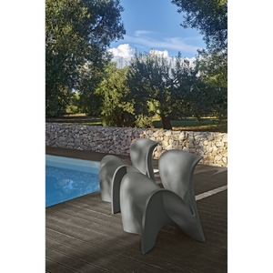 Petal Shaped Outdoor Side Chair | Myyour Lily | Italianfurniture.com