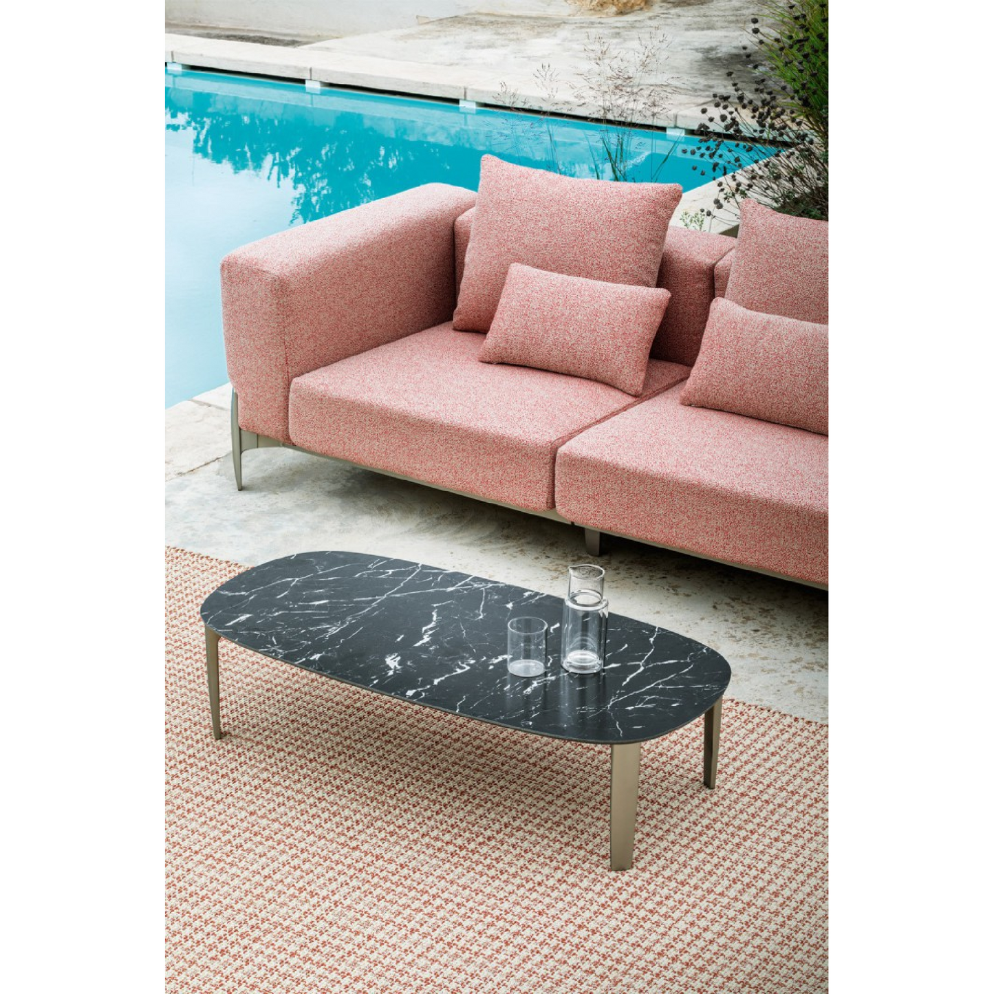 Aluminium Base Outdoor Sofa | Myyour Push | Italianfurniture.com