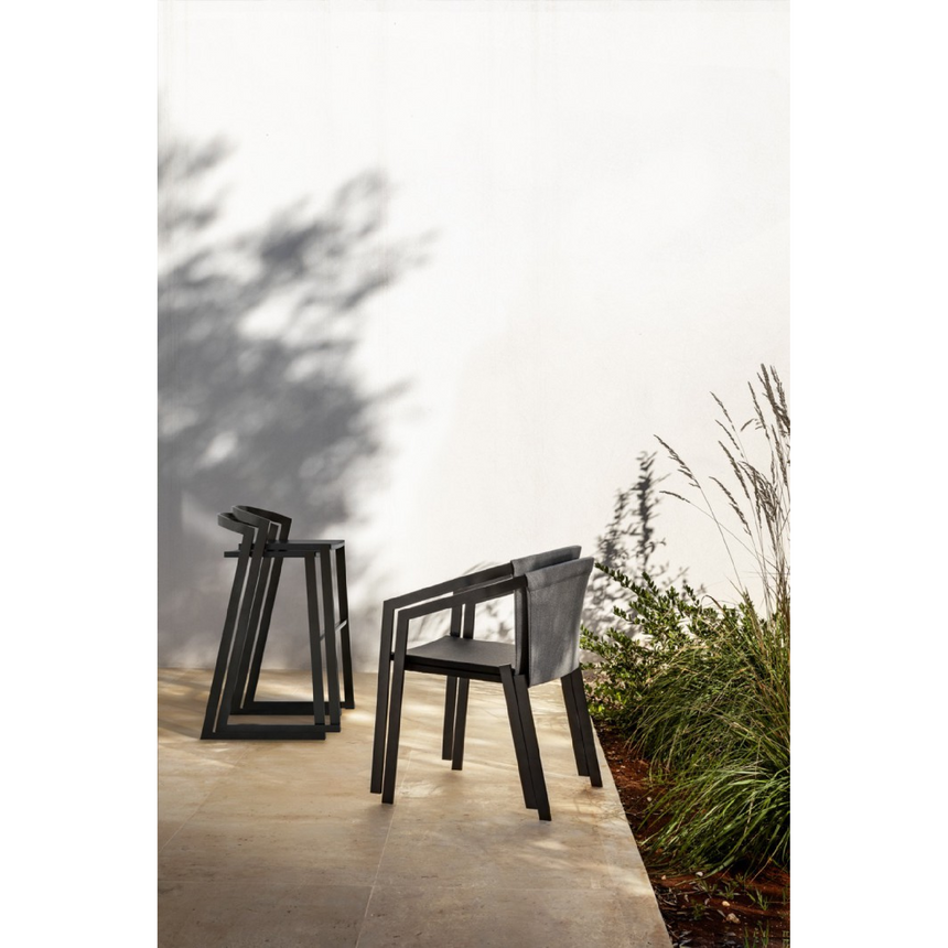 Coated Aluminum Outdoor Dining Chair | Myyour Push | Italianfurniture.com