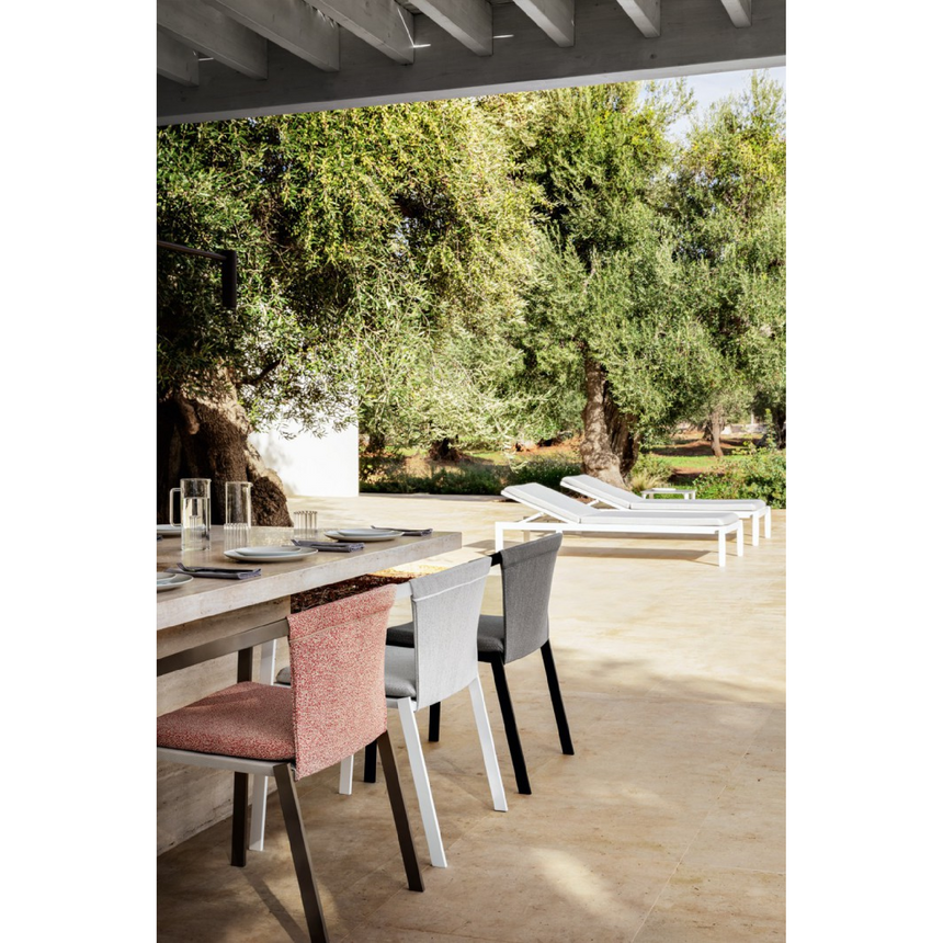 Coated Aluminum Outdoor Dining Chair | Myyour Push | Italianfurniture.com