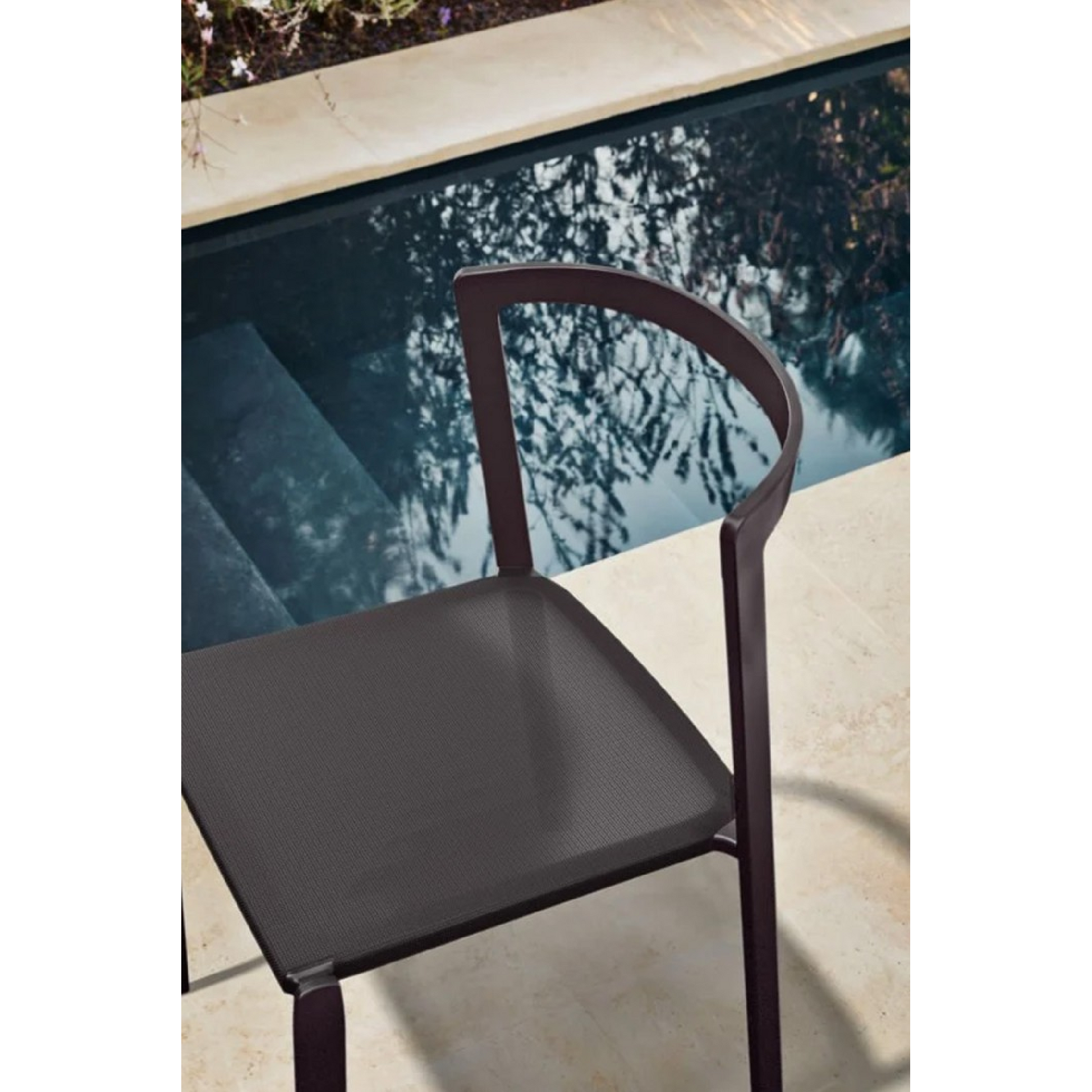 Outdoor Aluminum Dining Chair | Myyour Push | Italianfurniture.com