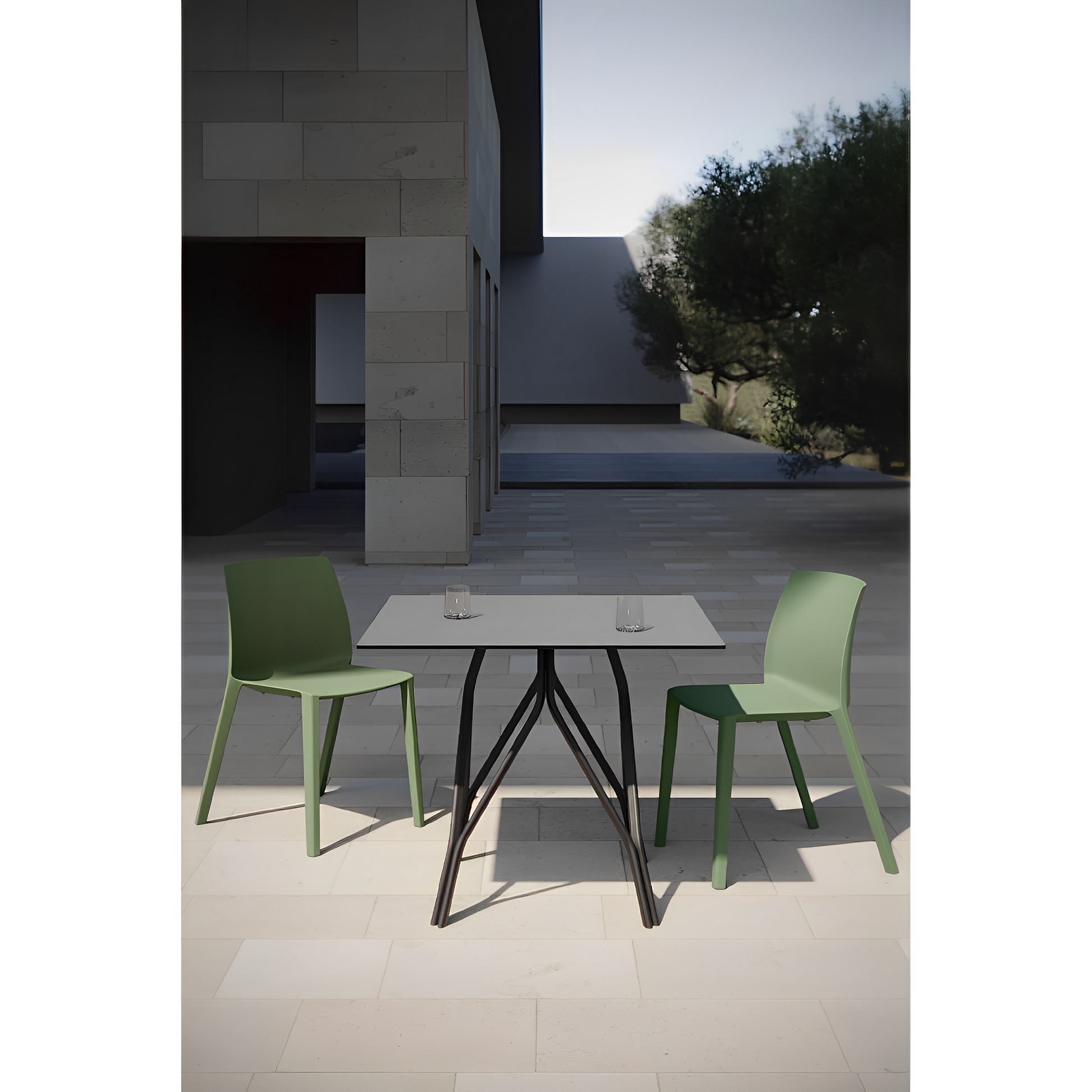 Outdoor Stackable Dining Chair | Myyour Ada | Italianfurniture.com