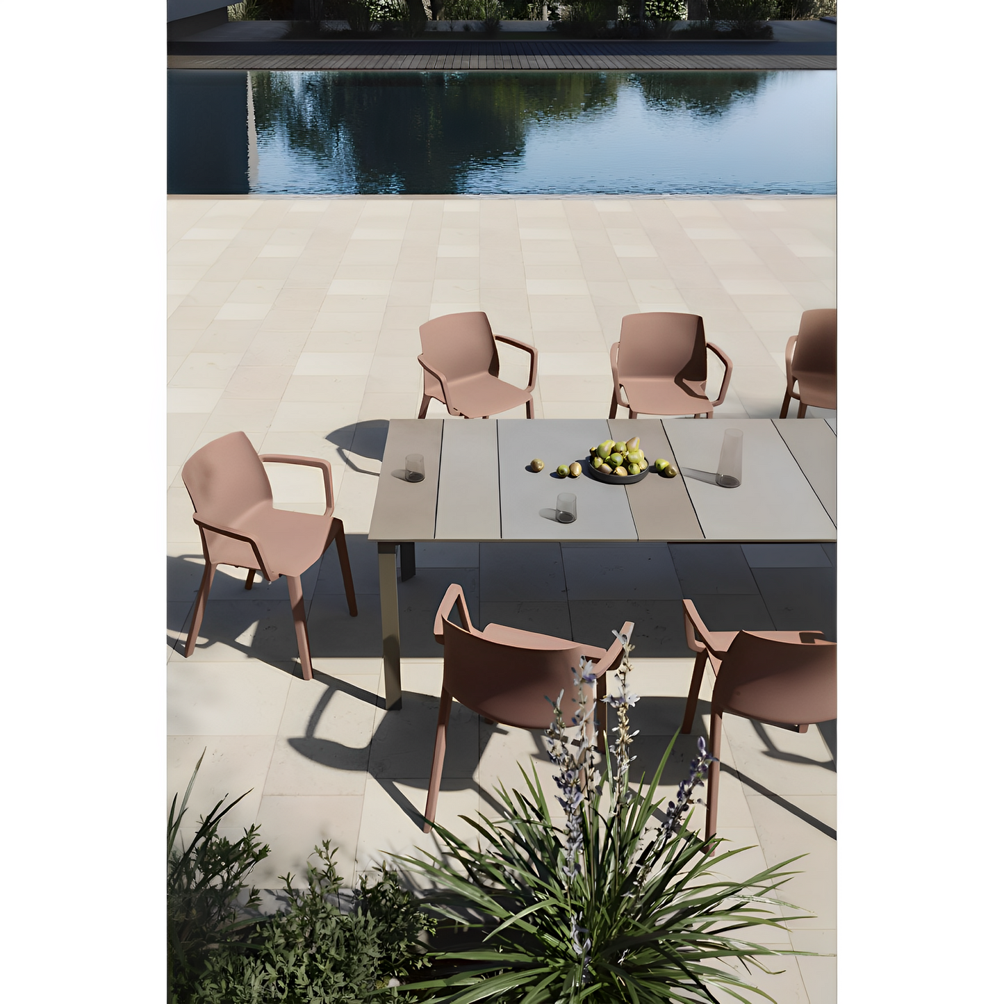 Outdoor Stackable Dining Chair | Myyour Ada | Italianfurniture.com