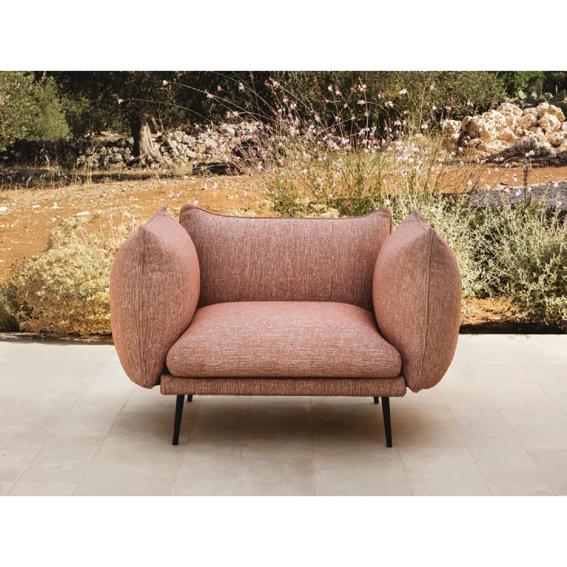 Modern Upholstered Outdoor Armchair | Myyour Piuma | IItalianfurniture.com