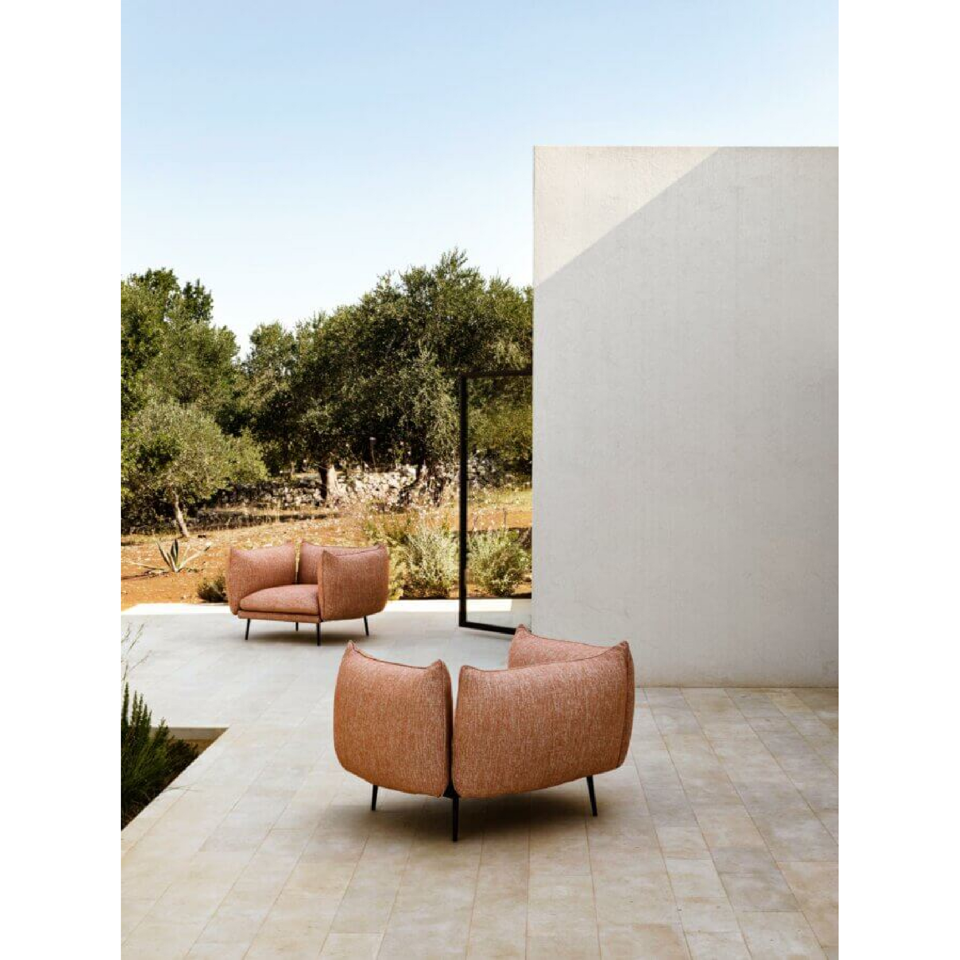 Modern Upholstered Outdoor Armchair | Myyour Piuma | IItalianfurniture.com