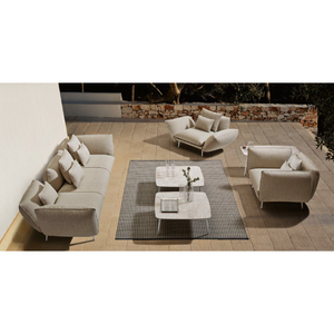 Modern Upholstered Outdoor Sofa | Myyour Piuma | Italianfurniture.com