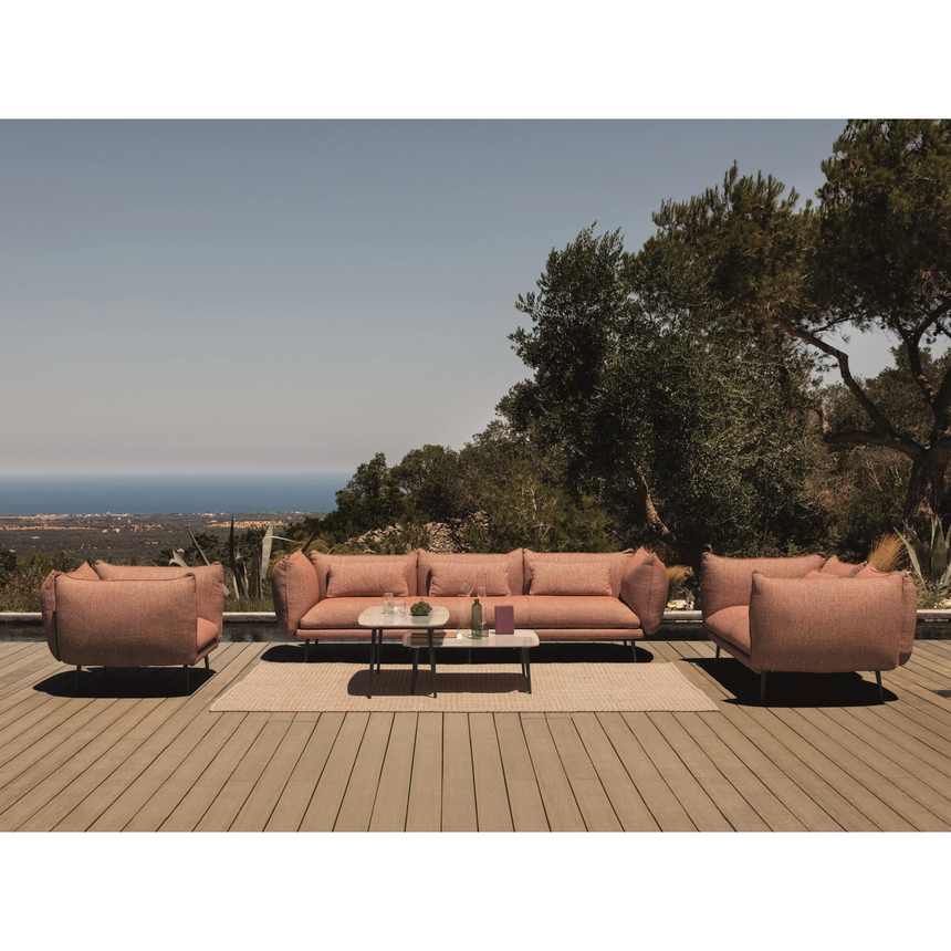 Modern Upholstered Outdoor Sofa | Myyour Piuma | Italianfurniture.com