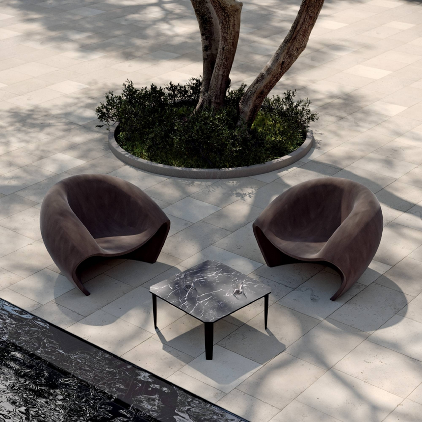 Molded Outdoor Lounge Armchair | Myyour Iris