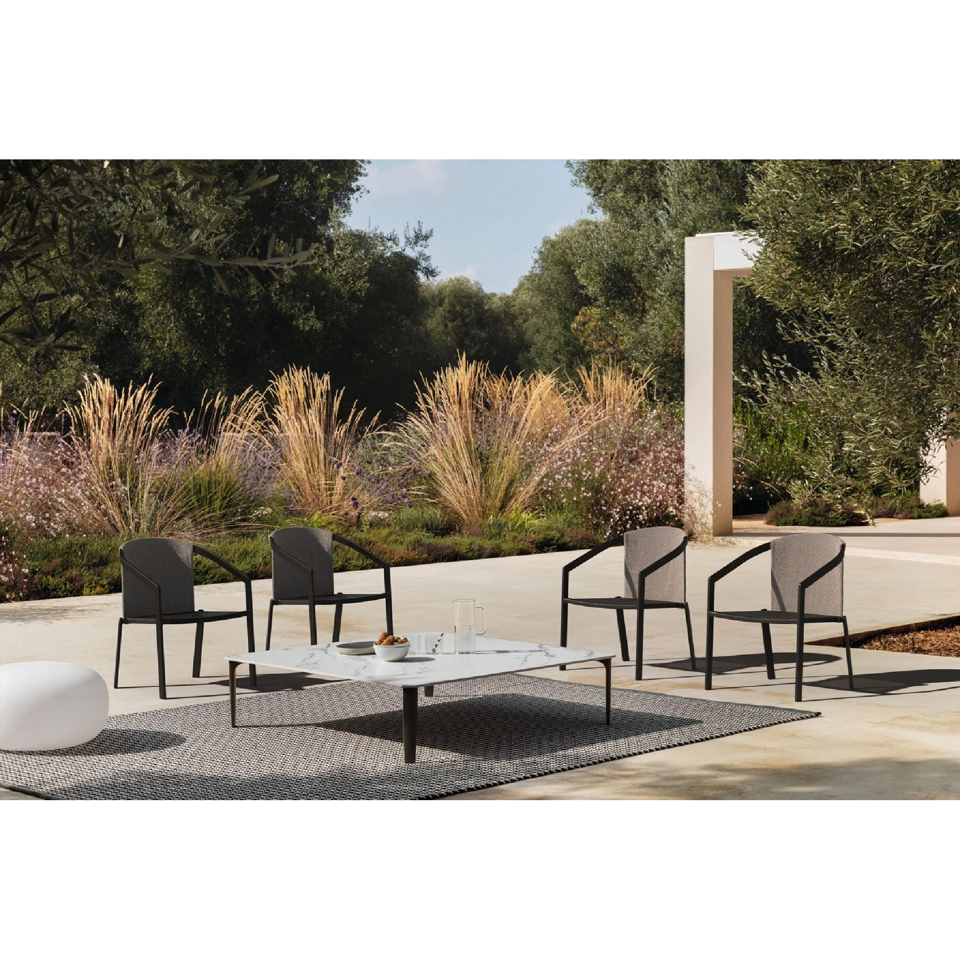 Coated Aluminum Outdoor Lounge Set | Myyour Push | Italianfurniture.com